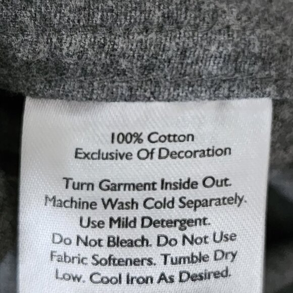 Eddie Bauer Gray 100% Cotton Mountain Ops Flannel Shirt - Picture 5 of 5